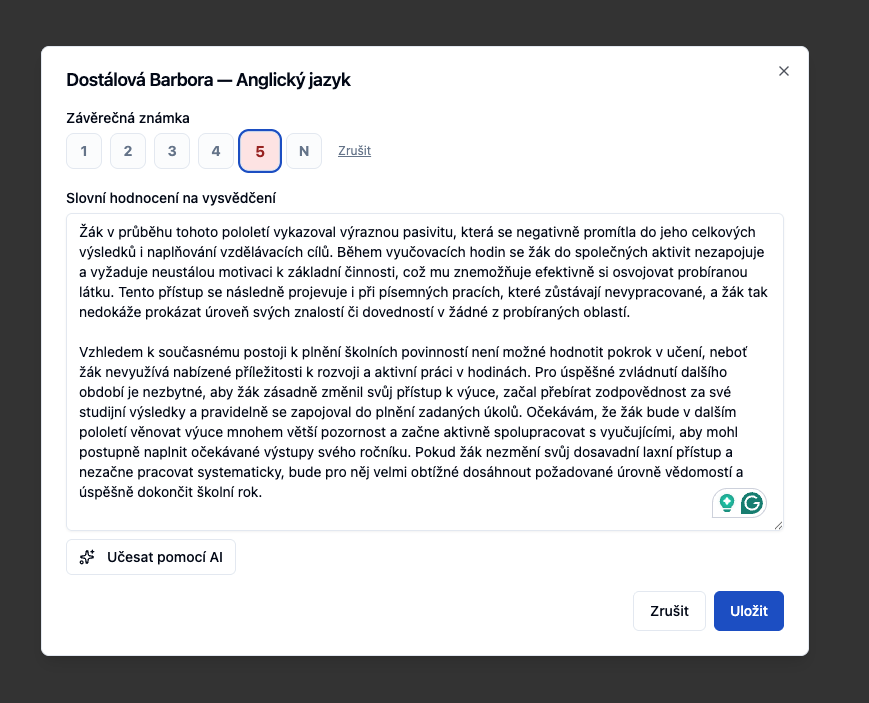 Export PDFs