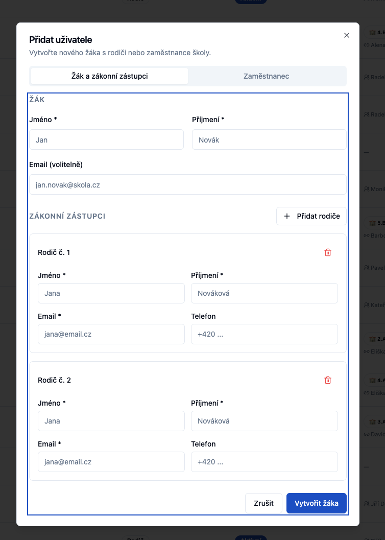 Invite a user